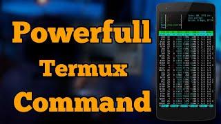 Powerfull Termux Command | Termux Command for Beginners