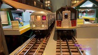 O Gauge New York City Subway: Single Track Operation with MTH R62A and R188 Sets