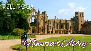 Newstead Abbey the Gothic Home of Poet Lord Byron... We take a full Tour of the interior