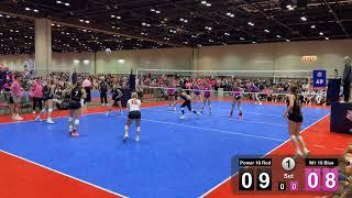 Power 16 Red vs M1 16 Blue; 6/22/24 AAU Nationals Pool Play Day 2