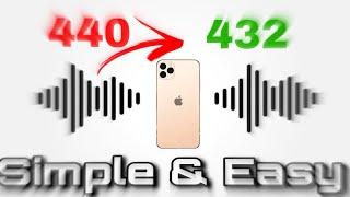 How To Convert Music To 432hz on IPhone// Android// Pc