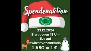 Schnuffelnasen brauchen dich! 23.12.24 - ab 18:00 auf Twitch -  Spendenstream 