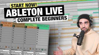 how to start your first song or beat in ableton live