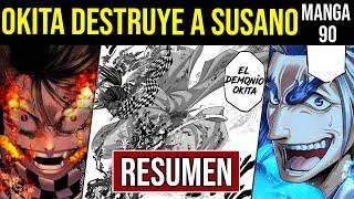 ¡¡OKITA DEMONIO DESTRUYE a SUSANO!! ¿NUEVO SPIN-OFF? | Record of Ragnarok 91 RESUMEN