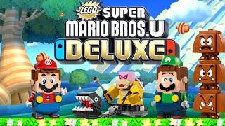 We made LEGO Mario Bros U and Luigi U! Can they defeat Bowser ? Super Mario Odyssey story #legomario