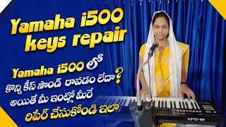 how to repair keys Yamaha i500