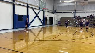 Volleyball-8th grader jump serving