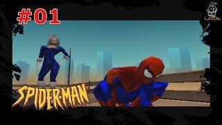 Spider-Man (PS1) #01- Auf zur Bank!!! (Ohne Kommentar)