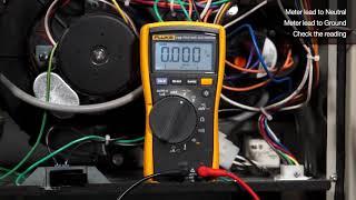 Checking Voltage from Neutral to Ground