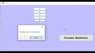Programming in VB.net: How To create buttons programmatically and call event click