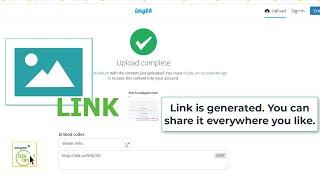 How To Generate a Link for an Image | Create Link or URL for your Photos And share Everywhere