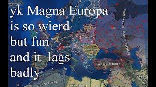 Magna Europa Reloaded Is HUGE!! hoi4 modded timelapse