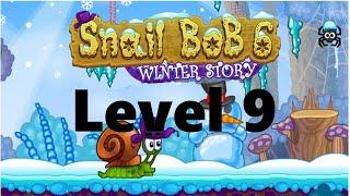 Snail Bob 6: Winter Story - Walkthrough Level 9