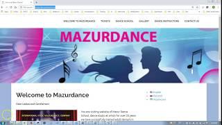 Mazurdance how to purchase tickets online