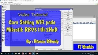 Setting Wifi pada Mikrotik RB951Ui-2HnD