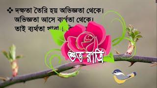 Good Night/Shuvo Ratri.