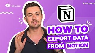 Notion Export: How to Export Your Data From Notion