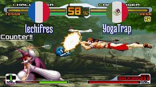 FT5 @svcsplus: lechifres (FR) vs YogaTrap (MX) [SNK vs Capcom Chaos Super Plus svc Fightcade] Aug 26