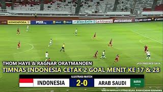  TIMNAS INDONESIA VS ARAB SAUDI ◆ KUALIFIKASI PIALA DUNIA 2026 Zona Asia ~ Ilustrasi Video Prediksi