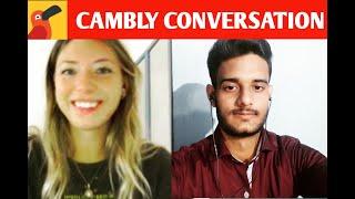 English conversation with cambly tutor sarah