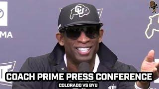 Coach Prime on Travis Hunter Winning Heisman & More Before Alamo Bowl