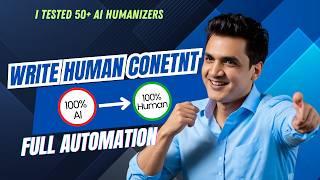 Create Human-Like Content in Minutes with Full-Automation: