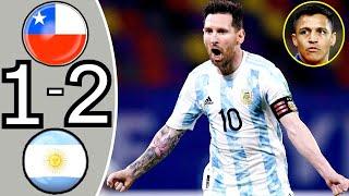 Argentina vs Chile|Messi Argentina 2x1 Chile World Cup 2022 Qualifiers All Goals & Highlights
