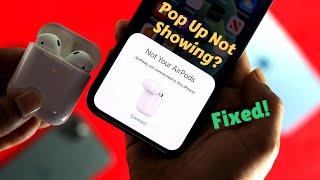Fixed: AirPods Pop up Not Showing up on iPhone