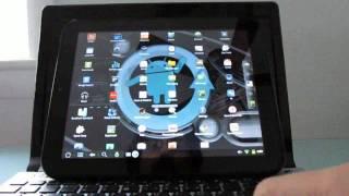 HP TouchPad running Google Android (CyanogenMod 7.1)