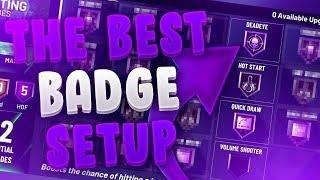 MY UPDATED BADGE SETUP VIDEO | THE BEST SHOOTING AND PLAYMAKING BADGES | NBA 2K20