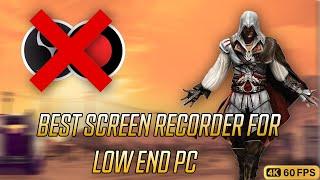 Best Screen Recorder For Low End PC || 60 FPS || No Watermark