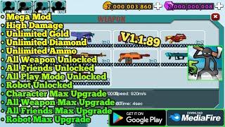 Anger Of Stick 5 Mod Apk V1.1.89 Terbaru High Damage - All Weapon Unlocked - Unlimited Diamond