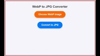 WebP to JPG Converter (Demo)