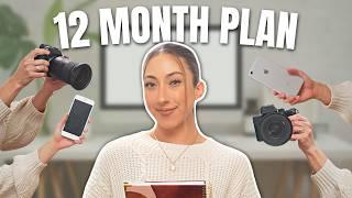 Become A FULL TIME Content Creator In 12 MONTHS (or less)