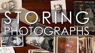 How to Store Your Family Photographs || How to care for your Family Photographs Part 5 ||