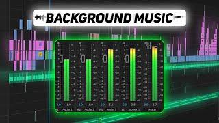 Best Audio LEVELS for Background Music ||  How to add Background Music and adjust it?