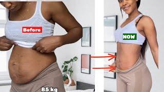 5 MINUTES ABS TUMMY & LOVE HANDLES BURN WORKOUT | Do this 5 min for 12 days & look in the mirror