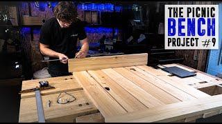 Mortising The Breadboard Ends | The Japanese Inspired Picnic Bench Project #9