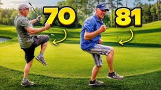 Defying Age with Every Swing: The ULTIMATE Backyard Golf Scramble Team