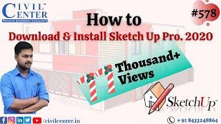 How to Download and Install SketchUp Pro 2020