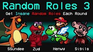 NEW Among Us RANDOM ROLES 3?! (Town of Us Mod)