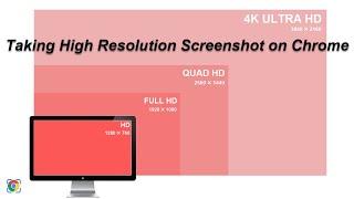 Capturing High Resolution Screenshot on Chrome