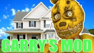 SPRINGTRAP VISITS HOME!! - Gmod Plushtrap Mod (Garry's Mod)