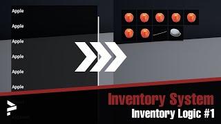 Dynamic Inventory - Setup #1 - Unreal Engine 4