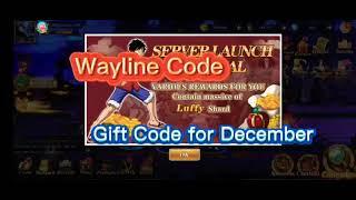 Ocean Conflict: Royal War - New Wayline Gift Code for December (November 30)