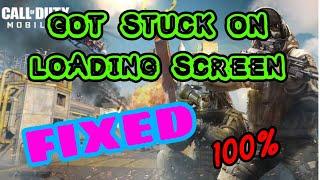 100% Working Call Of Duty:Mobile got stuck on loading screen ||Problem Fixed 100%working