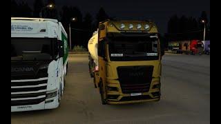 STREAM #EuroTruckSimulator2 Man TGX 2020 510. Tuning by KpacaU4eG.