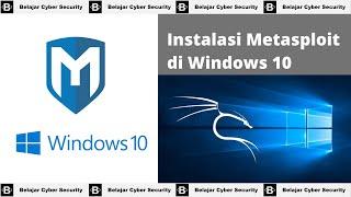 Install Metasploit di Windows 10