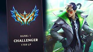 How this guy got RANK 1 EUW CHALLENGER playing only Master Yi