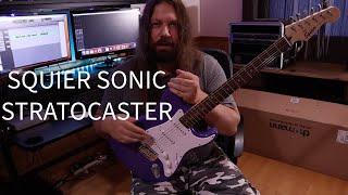 SQUIER SONIC STRATOCASTER:HONEST REVIEW